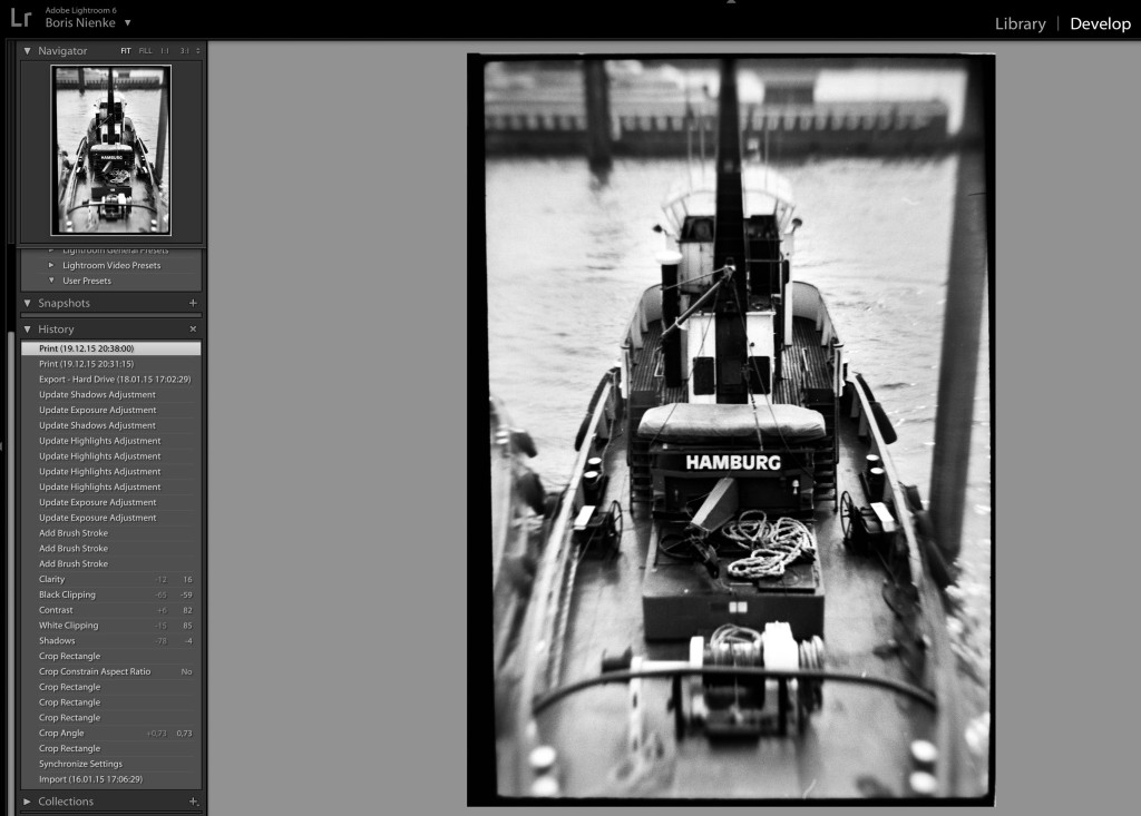 Lightroom 6 – Schnell bekommt ein Bild eine umfangreiche Bearbeitungs-Historie