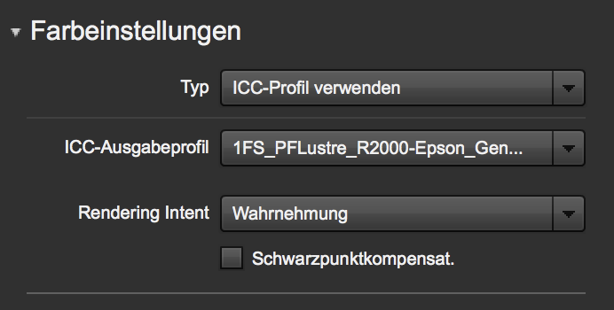 Lightroom Alternative Epson Print Layout Ansichten